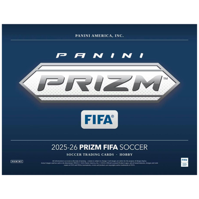 2025/26 Panini Prizm FIFA Soccer Hobby 12 Box Case