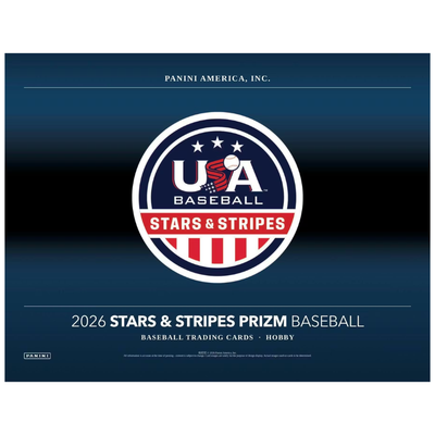 2026 Panini USA Stars & Stripes Prizm Baseball Hobby 12 Box Case