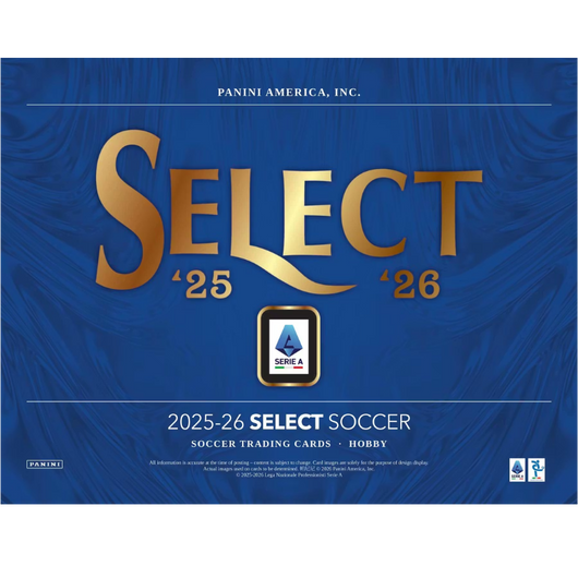 2025/26 Panini Select Serie A Soccer Hobby Box