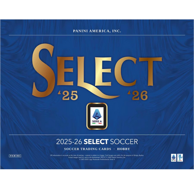 2025/26 Panini Select Serie A Soccer Hobby 12 Box Case