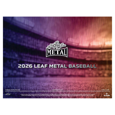 2026 Leaf Metal Baseball Hobby Jumbo Box
