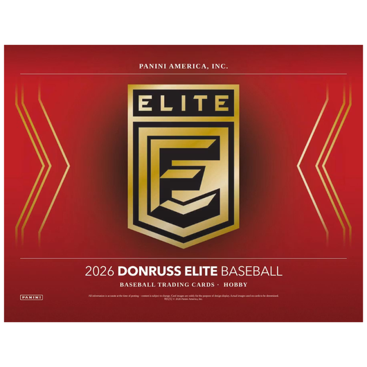 2026 Panini Donruss Elite Baseball Hobby 12 Box Case