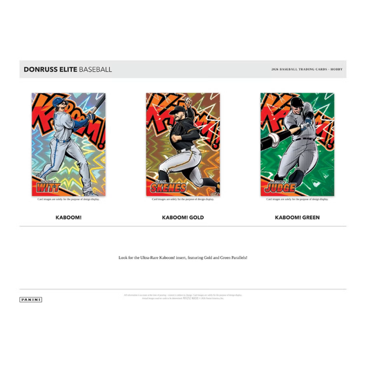 2026 Panini Donruss Elite Baseball Hobby Box