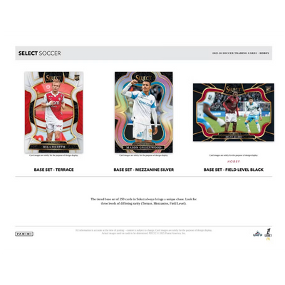 2025/26 Panini Select Ligue 1 Soccer H2 12 Box Case