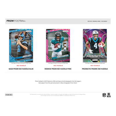 2025 Panini Prizm Football No Huddle Box
