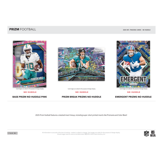2025 Panini Prizm Football No Huddle 20 Box Case