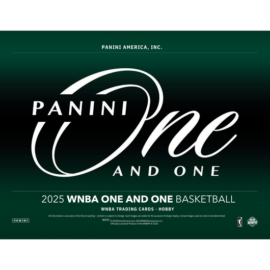 2025 Panini One and One WNBA Basketball Hobby Box