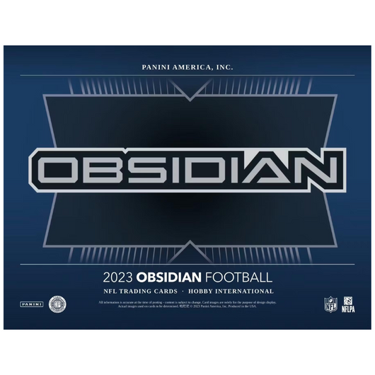 2023 Panini Obsidian Football Hobby International Box