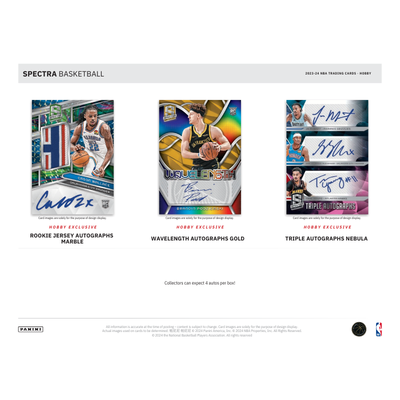 2023/24 Panini Spectra Basketball Hobby 8 Box Case