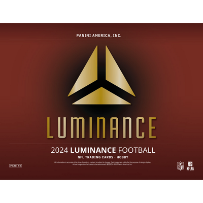 2024 Panini Luminance Football Hobby 12 Box Case