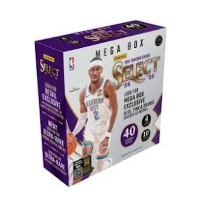 2024/25 Panini Select Basketball Retail Mega 20 Box Case