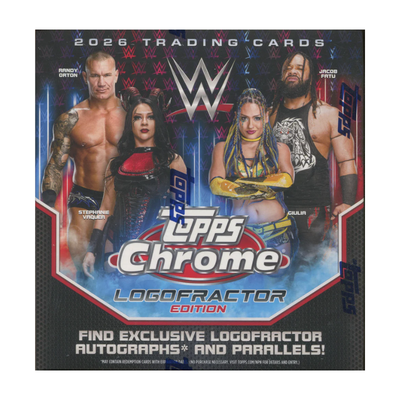 2026 Topps Chrome WWE Logofractor Box