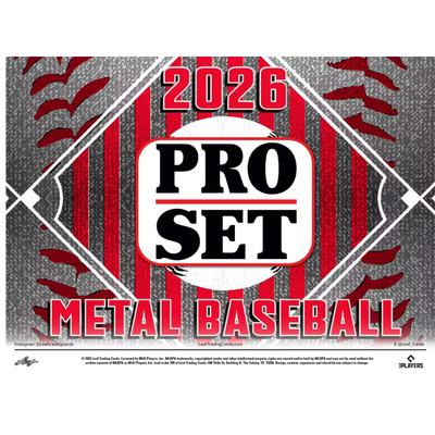 2026 Leaf Pro Set Metal Baseball Hobby Box