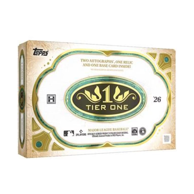 2026 Topps Tier One Baseball Hobby 12 Box Case