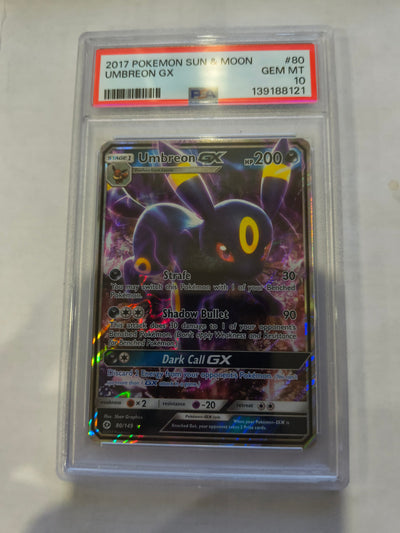 Pokemon: PSA 10 Umbreon GX