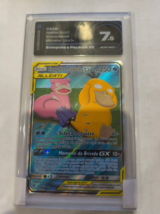Pokemon: NFC 7.5 Italian Slowpoke & Psyduck GX