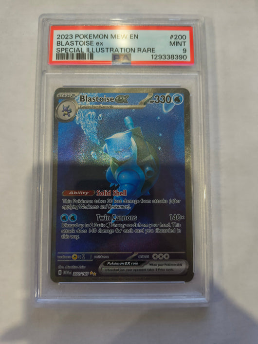 Pokemon: PSA 9 Special Illustration Rare Blastoise ex