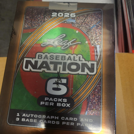 2026 leaf baseball nation, hobby
