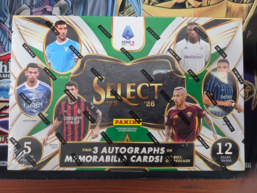 Soccer - 2025-26 Panini Select Serie A Hooby Box