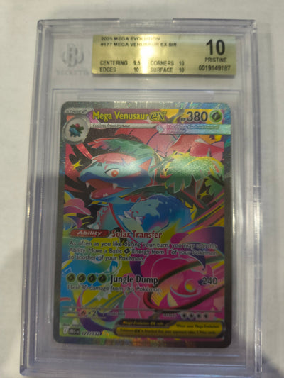 Pokemon: BGS 10 Special Illustration Rare Mega Venusaur ex